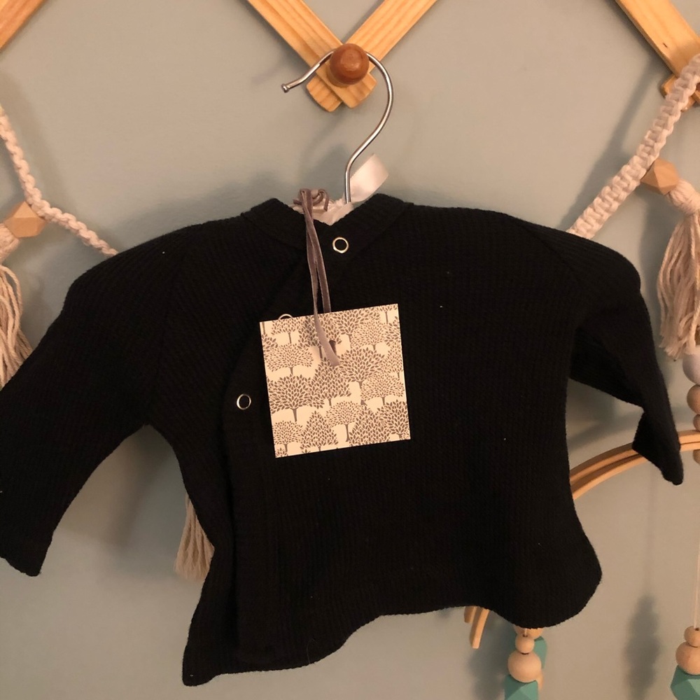 Kate Quinn Black Bear thermal hoodie